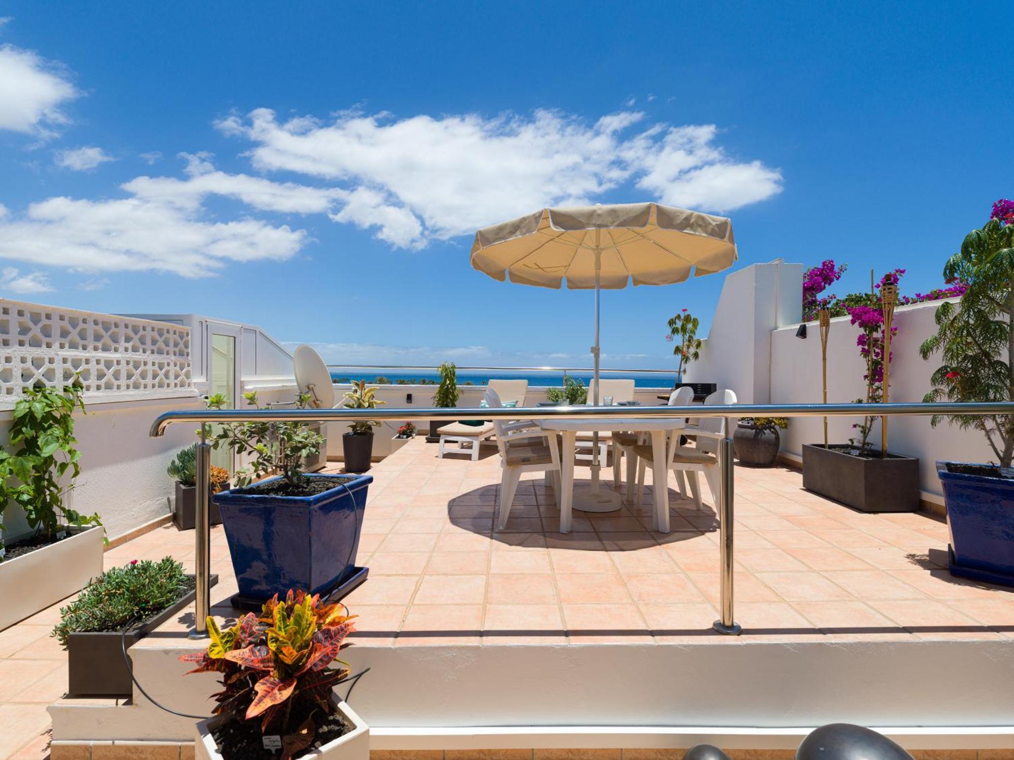 Casa Lex I Ocean & Sunrise Panorama I Steps From Dunes And Beach I Private 50 Sqm Terrace I Pool มาสปาโลมาส ภายนอก รูปภาพ